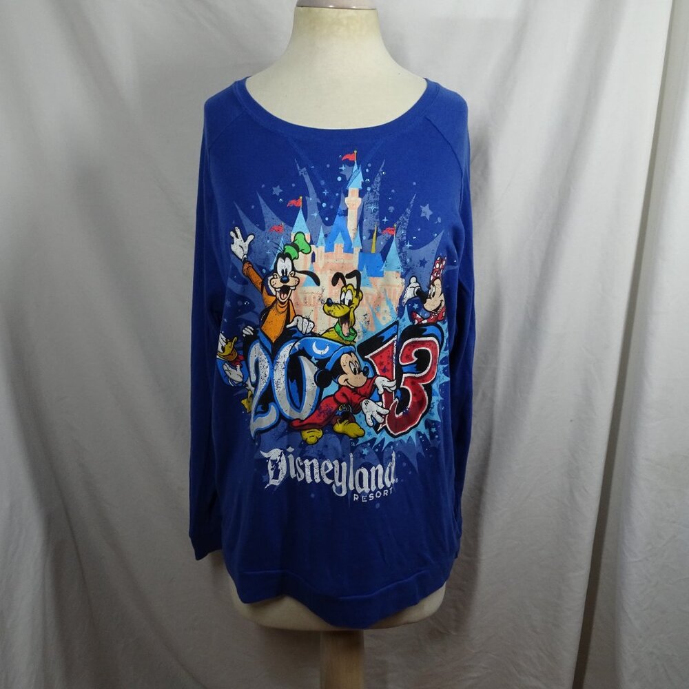 2013 Disneyland Resort Women Long Sleeves Shirt Size 1X